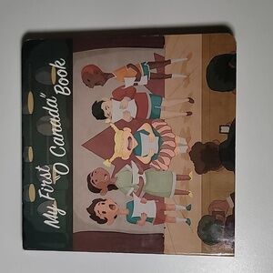 3/$30 NWOT My First O Canada Book Anthem Canadian Hard Board